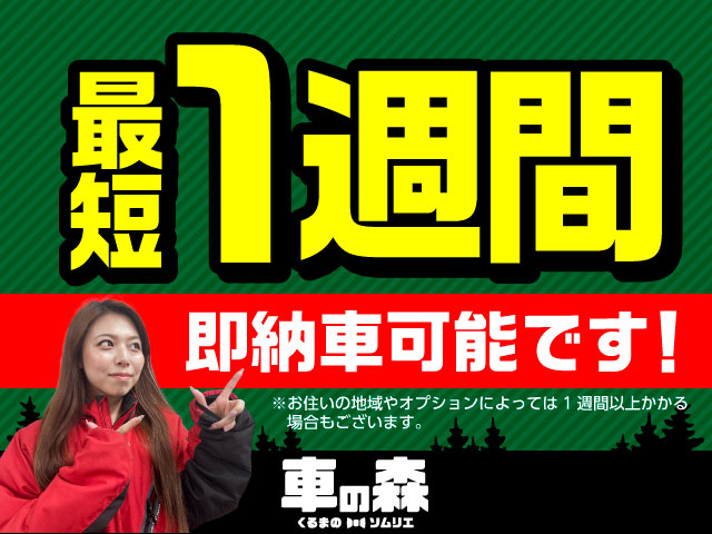 最短一週間即納車可能です